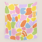 Pastel stones Wall Tapestry Gallery Image 4