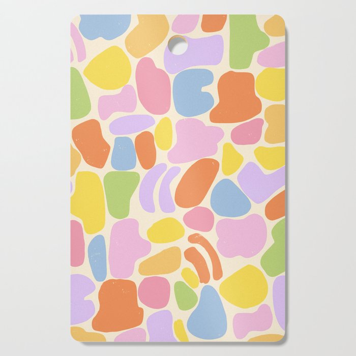 Pastel stones Cutting Board Gallery Image 1