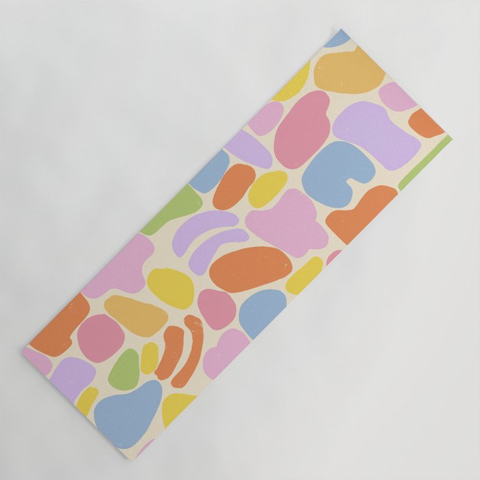 Pastel stones Yoga Mat Gallery Image 1