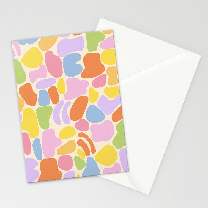 Pastel stones Stationery Card Gallery Image 2