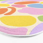 Pastel stones Bath Mat Gallery Image 3