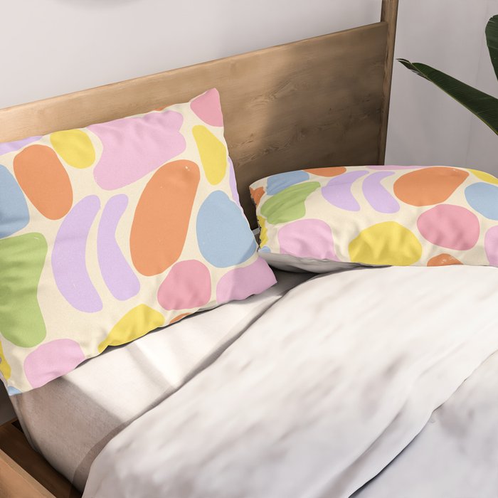 Pastel stones Pillow Sham Gallery Image 2