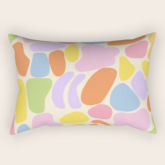 Pastel stones Rectangular Pillow Gallery Image 2