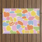 Pastel stones Outdoor Rug Gallery Image 1