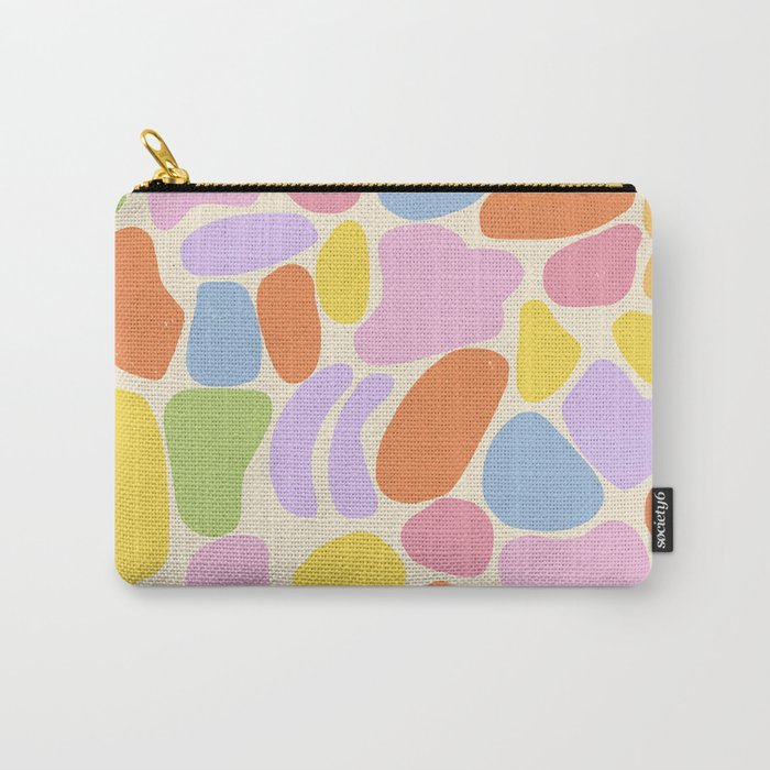 Pastel stones Carry All Pouch Gallery Image 1