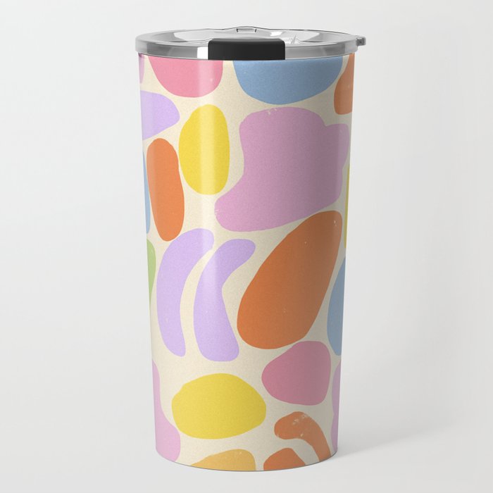 Pastel stones Travel Mug Gallery Image 1