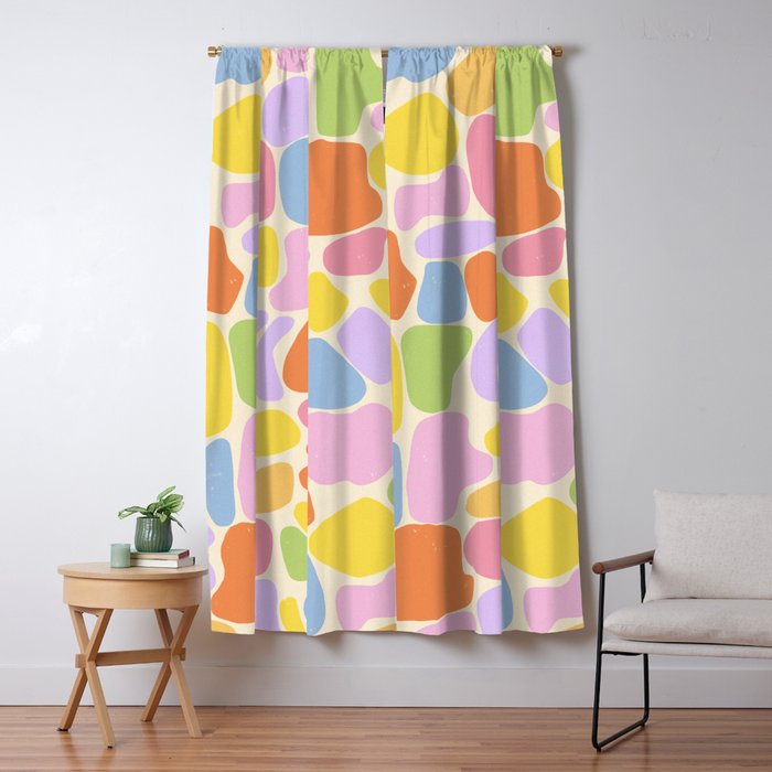 Pastel stones Window Curtain Gallery Image 1