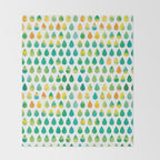 Monsoon Rain Throw Blanket Gallery Image 2