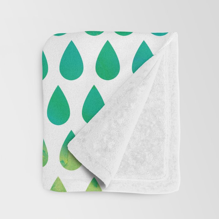 Monsoon Rain Throw Blanket Gallery Image 3