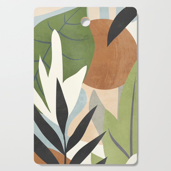 Abstract Art Jungle 4 Cutting Board Gallery Image 1