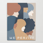 Girl Power portrait - we persist - Earthy #girlpower Notebook Gallery Image 4