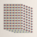 Woven Christmas Plaid 2025 Wrapping Paper Gallery Image 3