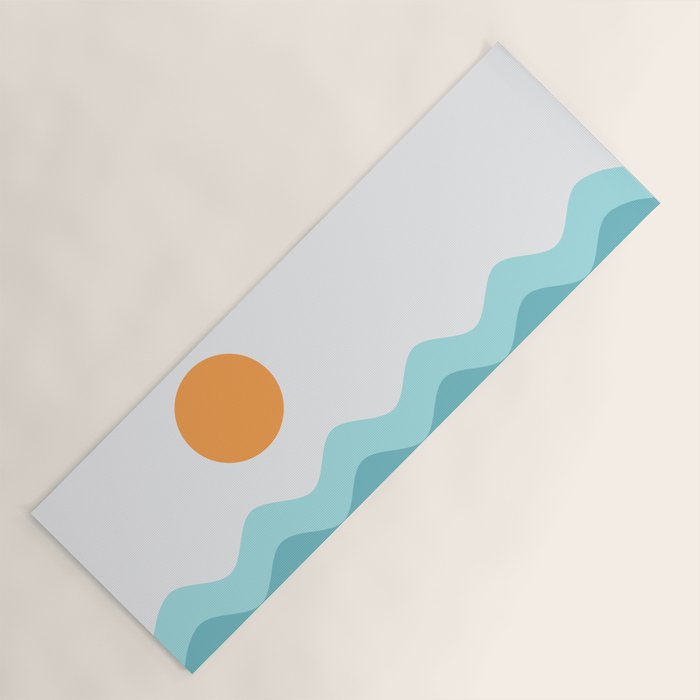 Abstract Landscape 14 Yoga Mat Gallery Image 1