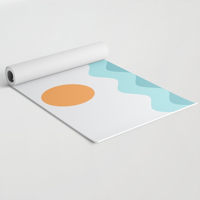 Abstract Landscape 14 Yoga Mat Gallery Image 2