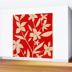 Abstract Minimal Flowers 7 Wall Mural Gallery Image 2