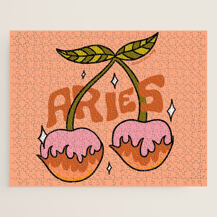 Aries Cherries Jigsaw Puzzle Gallery Image 1