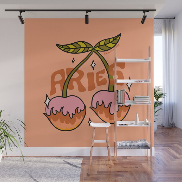 Aries Cherries Wall Mural Gallery Image 1