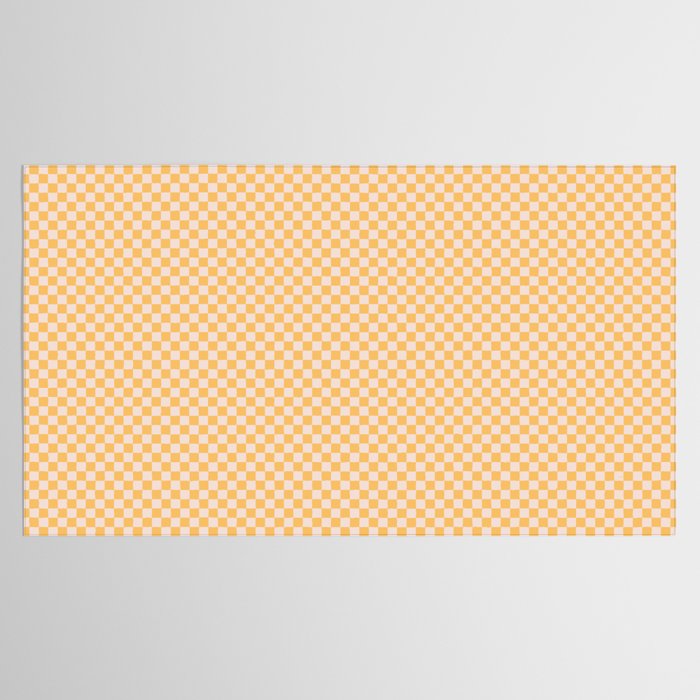 Check I - Yellow â Checkerboard Print Tablecloth Gallery Image 2