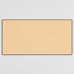 Check I - Yellow â Checkerboard Print Desk Mat Gallery Image 3