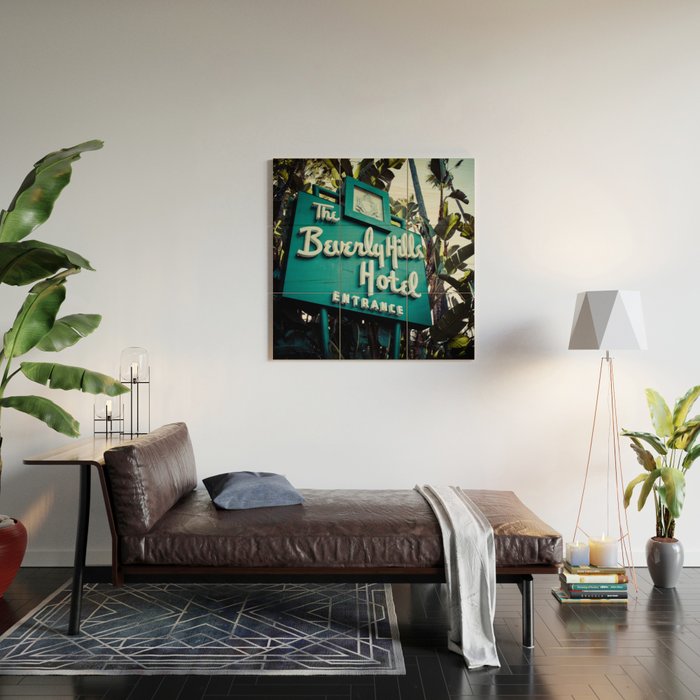 Beverly Hills Hotel, No. 2 Wood Wall Art Gallery Image 2