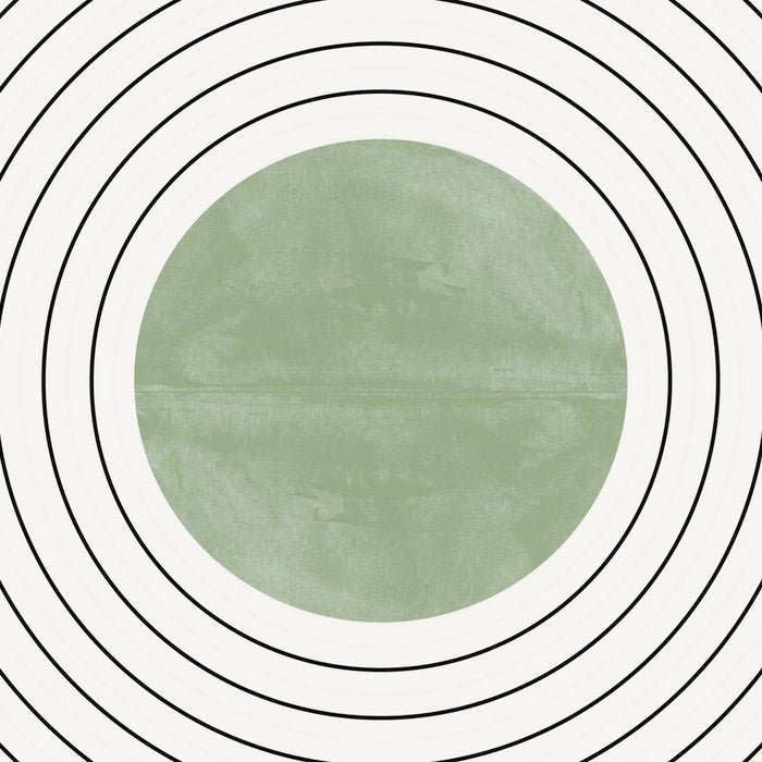 Fresh Pattern, Green Circle Coffee Mug Gallery Image 2