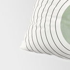 Fresh Pattern, Green Circle Pillow Sham Gallery Image 4