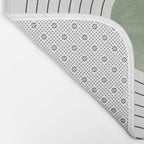Fresh Pattern, Green Circle Bath Mat Gallery Image 2