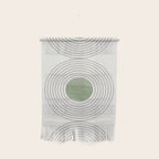 Fresh Pattern, Green Circle Wall Hanging Gallery Image 1