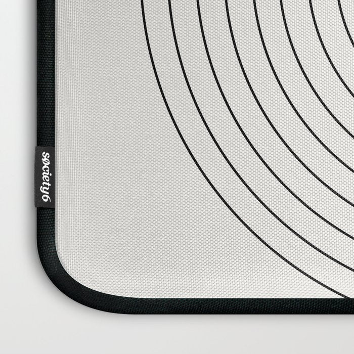 Fresh Pattern, Green Circle Laptop Sleeve Gallery Image 3