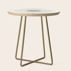 Fresh Pattern, Green Circle Side Table Gallery Image 1