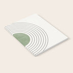 Fresh Pattern, Green Circle Notebook Gallery Image 2