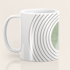 Fresh Pattern, Green Circle Coffee Mug Gallery Image 3
