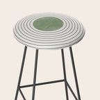 Fresh Pattern, Green Circle Stool Gallery Image 2