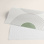 Fresh Pattern, Green Circle Wrapping Paper Gallery Image 2