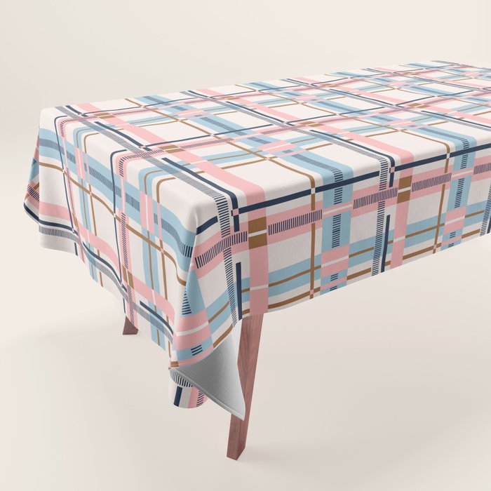 Bold Linear Harmony A Tablecloth Gallery Image 1