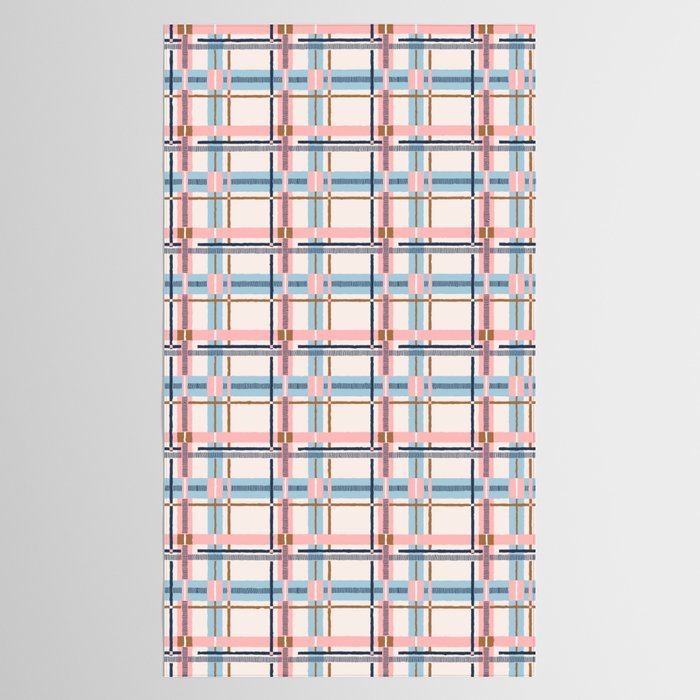 Bold Linear Harmony A Tablecloth Gallery Image 2