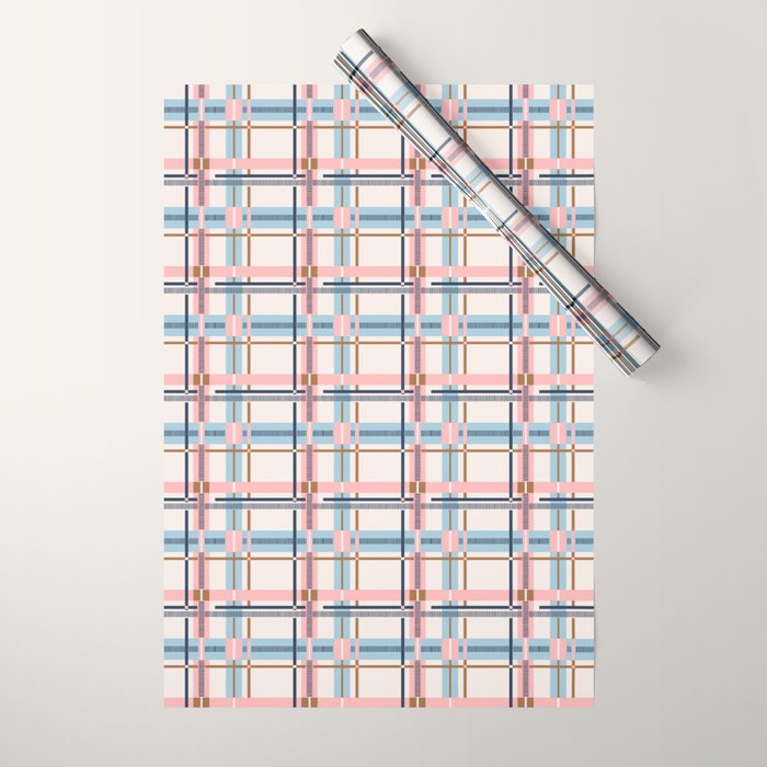 Bold Linear Harmony A Wrapping Paper Gallery Image 1