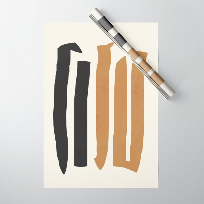 abstract minimal 54 Wrapping Paper Gallery Image 1