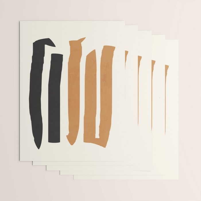 abstract minimal 54 Wrapping Paper Gallery Image 3