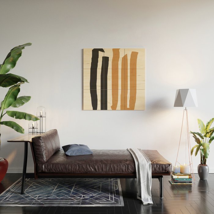 abstract minimal 54 Wood Wall Art Gallery Image 2
