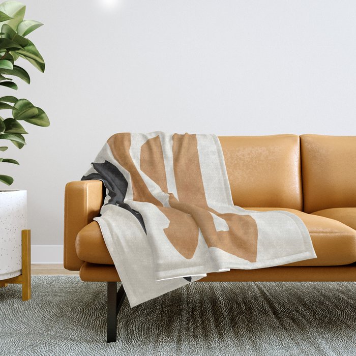 abstract minimal 54 Throw Blanket Gallery Image 1