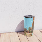 Spring Walk (Daffodils and Cows) Travel Mug Gallery Image 4