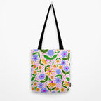 Summer Bright Floral #1 Tote Bag Gallery Image 2