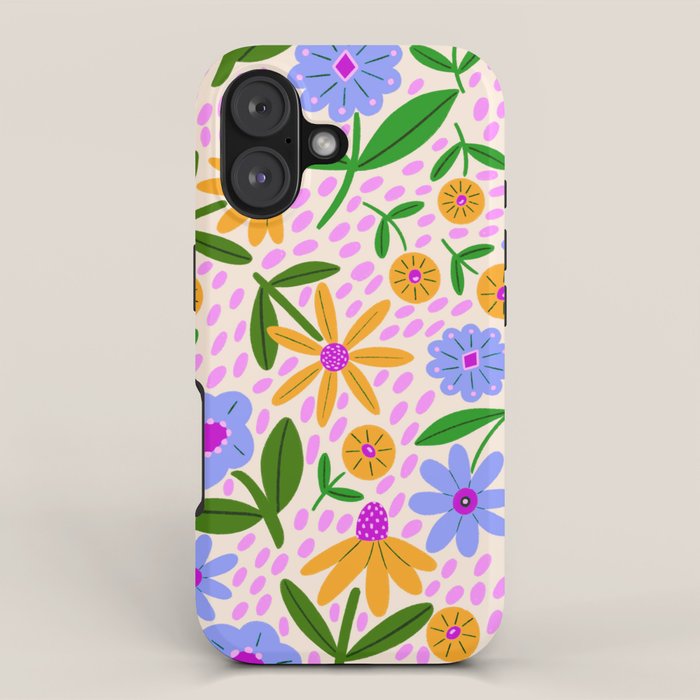 Summer Bright Floral #1 iPhone Case Gallery Image 1