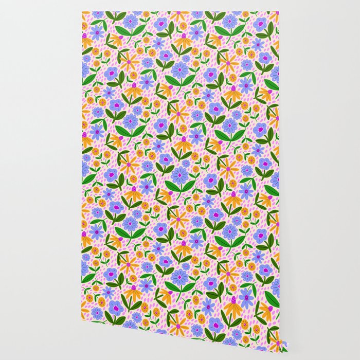 Summer Bright Floral #1 Wallpaper Gallery Image 2