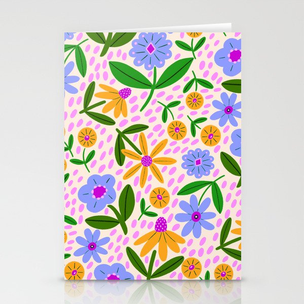 Summer Bright Floral #1 Stationery Card Gallery Image 2