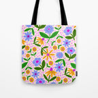 Summer Bright Floral #1 Tote Bag Gallery Image 1