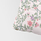Chinoiserie Blush Pink Fresco Floral Garden Birds Oriental Botanical Pillow Sham Gallery Image 4