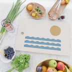 Sun Wave - Seascape Abstract  Cutting Board Gallery Image 2