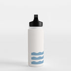 Sun Wave - Seascape Abstract  Water Bottle Gallery Image 3